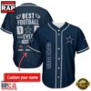 NFL Dallas Cowboys Best Dad Ever Baseball Jersey