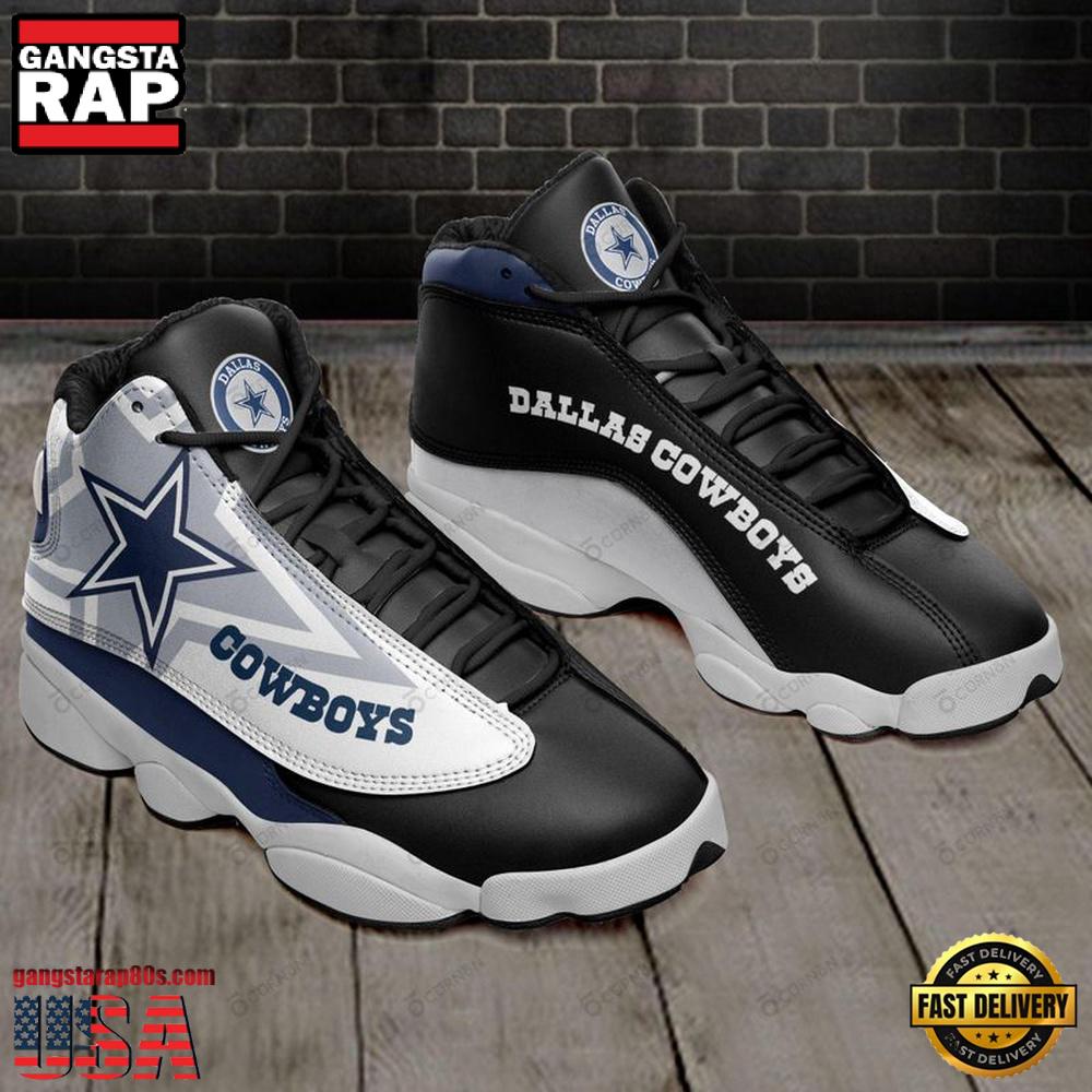 NFL Dallas Cowboys Sport Football Team Air Jordan 13 Shoes
