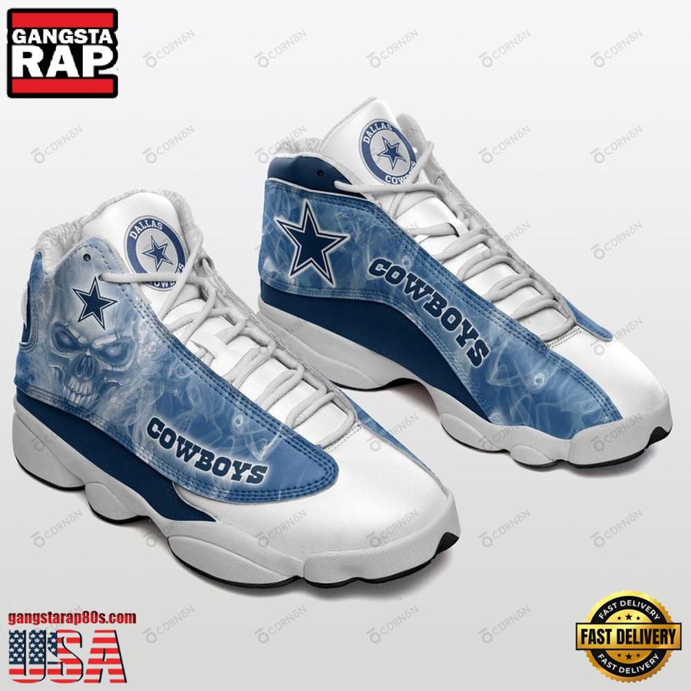 NFL Dallas Cowboys Sport Team Football Air Jordan 13 Shoes