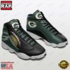 NFL Green Bay Packers Team New Design Air Jordan 13 Running Sneakers Shoes 3 NFL Green Bay Packers Team Air Jordan 13 Shoes