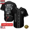 NFL Custom Name Las Vegas Raiders Best Dad Ever New Design Baseball Jersey Shirt 4 NFL Las Vegas Raiders Best Dad Ever Baseball Jersey