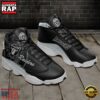 NFL Las Vegas Raiders Team New Design Air Jordan 13 Running Sneakers Shoes 3 NFL Las Vegas Raiders Team Air Jordan 13 Shoes