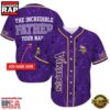 NFL Minnesota Vikings The Increadible Father Baseball Jersey