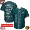 NFL Philadelphia Eagles Best Dad Ever Baseball Jersey