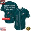 NFL Custom Name Philadelphia Eagles The Increadible Step Father's Day New Design Baseball Jersey Shirt 5 NFL Philadelphia Eagles The Increadible Step Father's Day Baseball Jersey