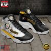 NFL Pittsburgh Steelers Black Air Jordan 13 Shoes