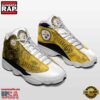 NFL Pittsburgh Steelers Sneakers New Design Air Jordan 13 Running Sneakers Shoes 2 NFL Pittsburgh Steelers Sneakers Air Jordan 13 Shoes