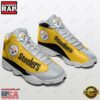 NFL Pittsburgh Steelers Sport Team Football New Design Air Jordan 13 Running Sneakers Shoes 3 NFL Pittsburgh Steelers Sport Team Football Air Jordan 13 Shoes