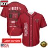 NFL Custom Name Tampa Bay Buccaneers Best Dad Ever New Design Baseball Jersey Shirt 4 NFL Tampa Bay Buccaneers Best Dad Ever Baseball Jersey