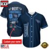 NFL Custom Name Tennessee Titans Best Dad Ever New Design Baseball Jersey Shirt 5 NFL Tennessee Titans Best Dad Ever Baseball Jersey