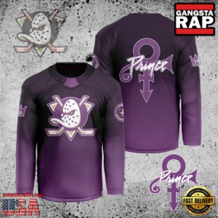 NHL Anaheim Ducks Prince New Custom Hockey Jersey