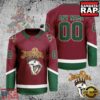 NHL Custom Name Number Arizona Coyotes Jelly Roll New Design Hockey Jersey 3 NHL Arizona Coyotes Jelly Roll New Custom Hockey Jersey