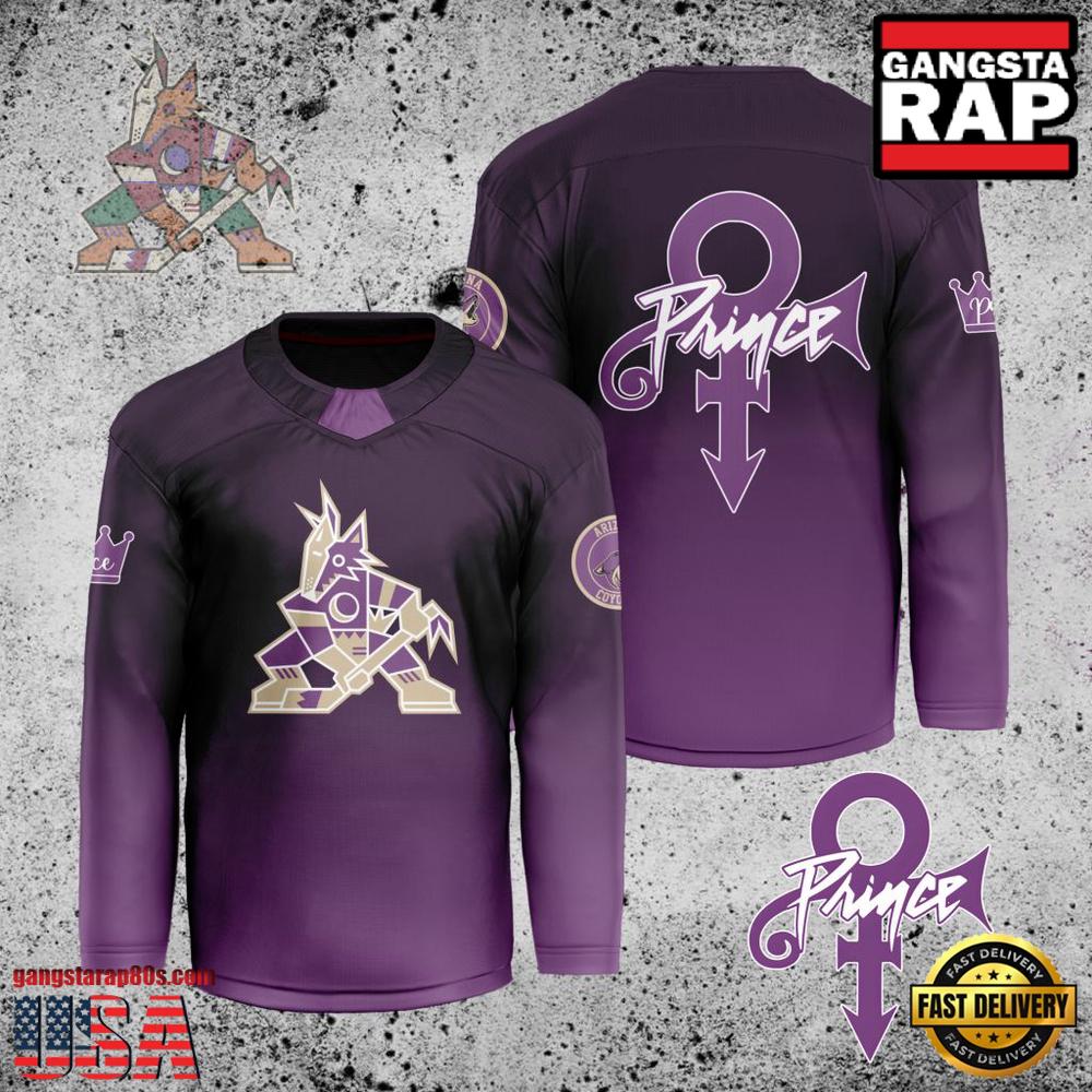 NHL Arizona Coyotes Prince New Custom Hockey Jersey