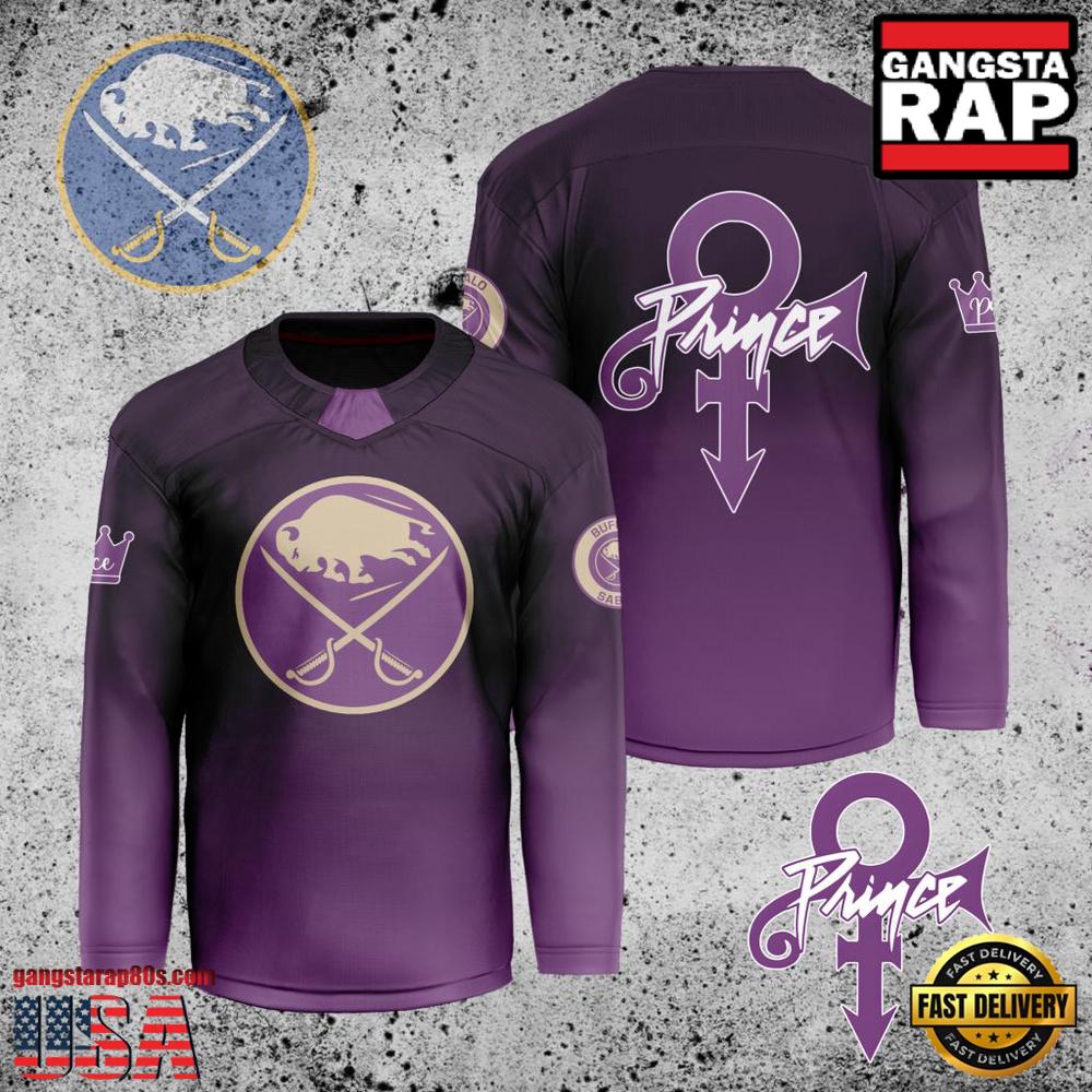 NHL Buffalo Sabres Prince New Custom Hockey Jersey