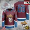 NHL Colorado Avalanche Jelly Roll New Custom Hockey Jersey