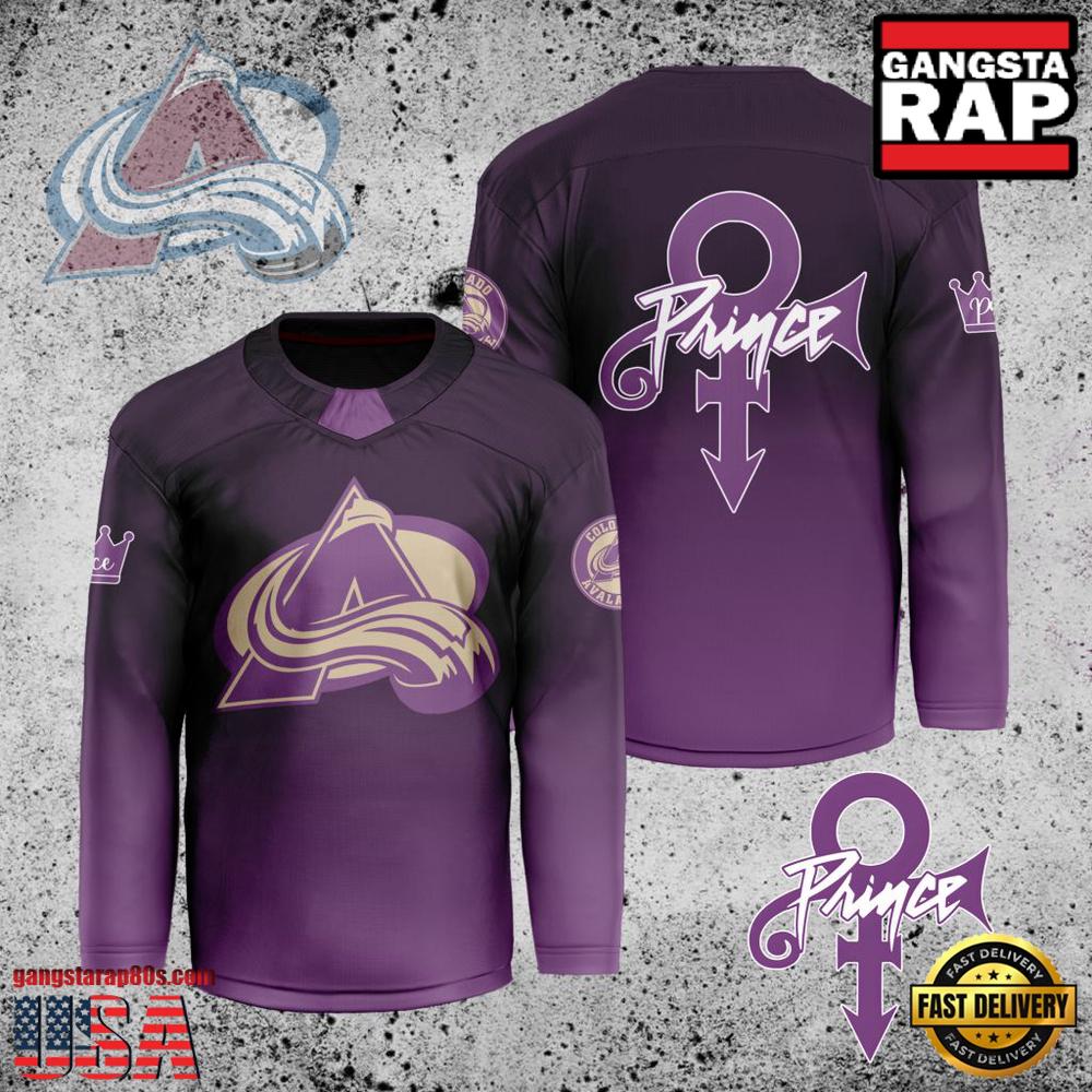 NHL Colorado Avalanche Prince New Custom Hockey Jersey