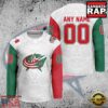 NHL Columbus Blue Jackets Mexican Heritage New Custom Hockey Jersey