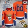 NHL Custom Name Number Edmonton Oilers Jelly Roll New Design Hockey Jersey 2 NHL Edmonton Oilers Jelly Roll New Custom Hockey Jersey