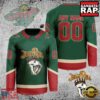 NHL Minnesota Wild Jelly Roll New Custom Hockey Jersey