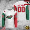 NHL Minnesota Wild Mexican Heritage New Custom Hockey Jersey