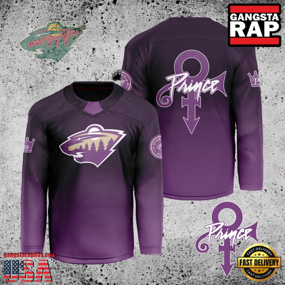 NHL Minnesota Wild Prince New Custom Hockey Jersey