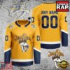 NHL Nashville Predators Jelly Roll New Custom Hockey Jersey