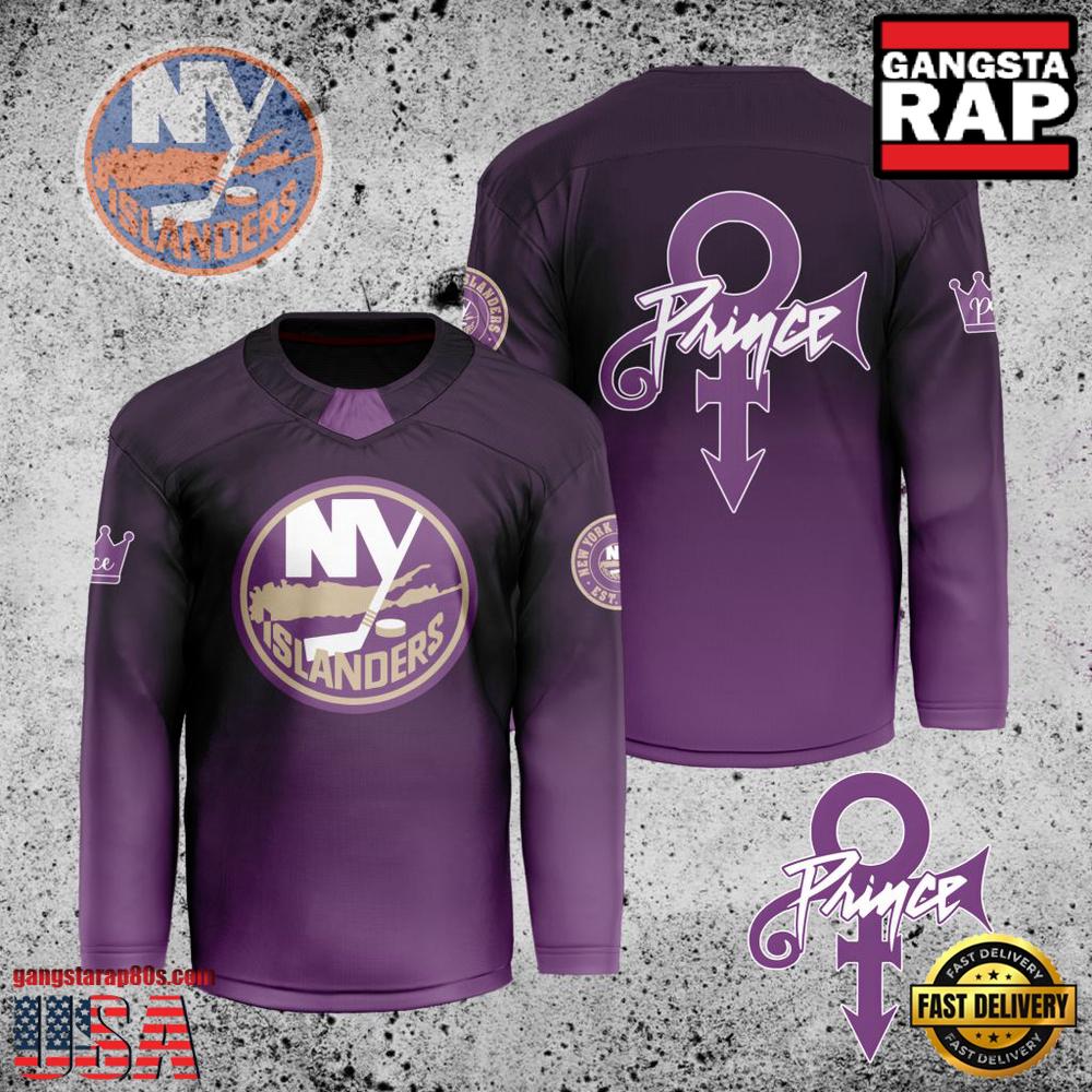 NHL New York Islanders Prince New Custom Hockey Jersey
