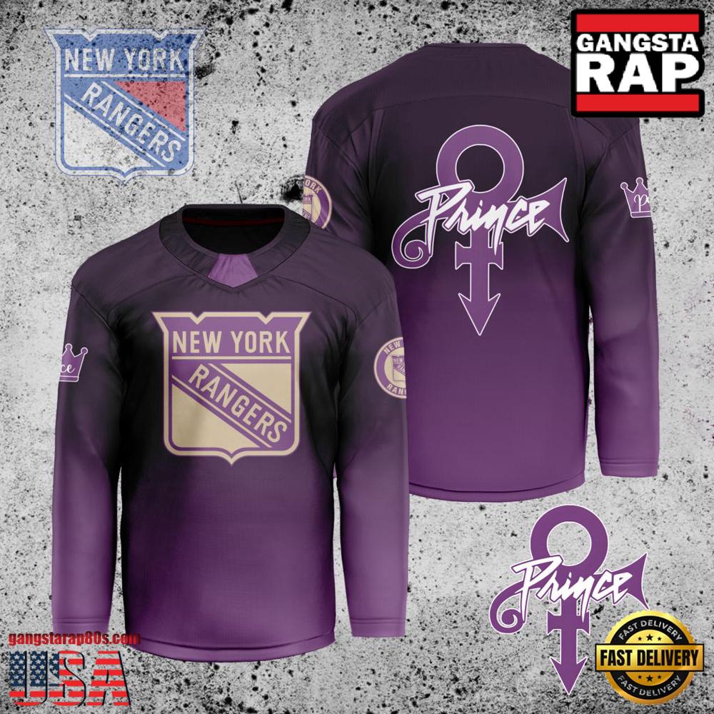 NHL New York Rangers Prince New Custom Hockey Jersey