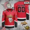 NHL Ottawa Senators Jelly Roll New Custom Hockey Jersey