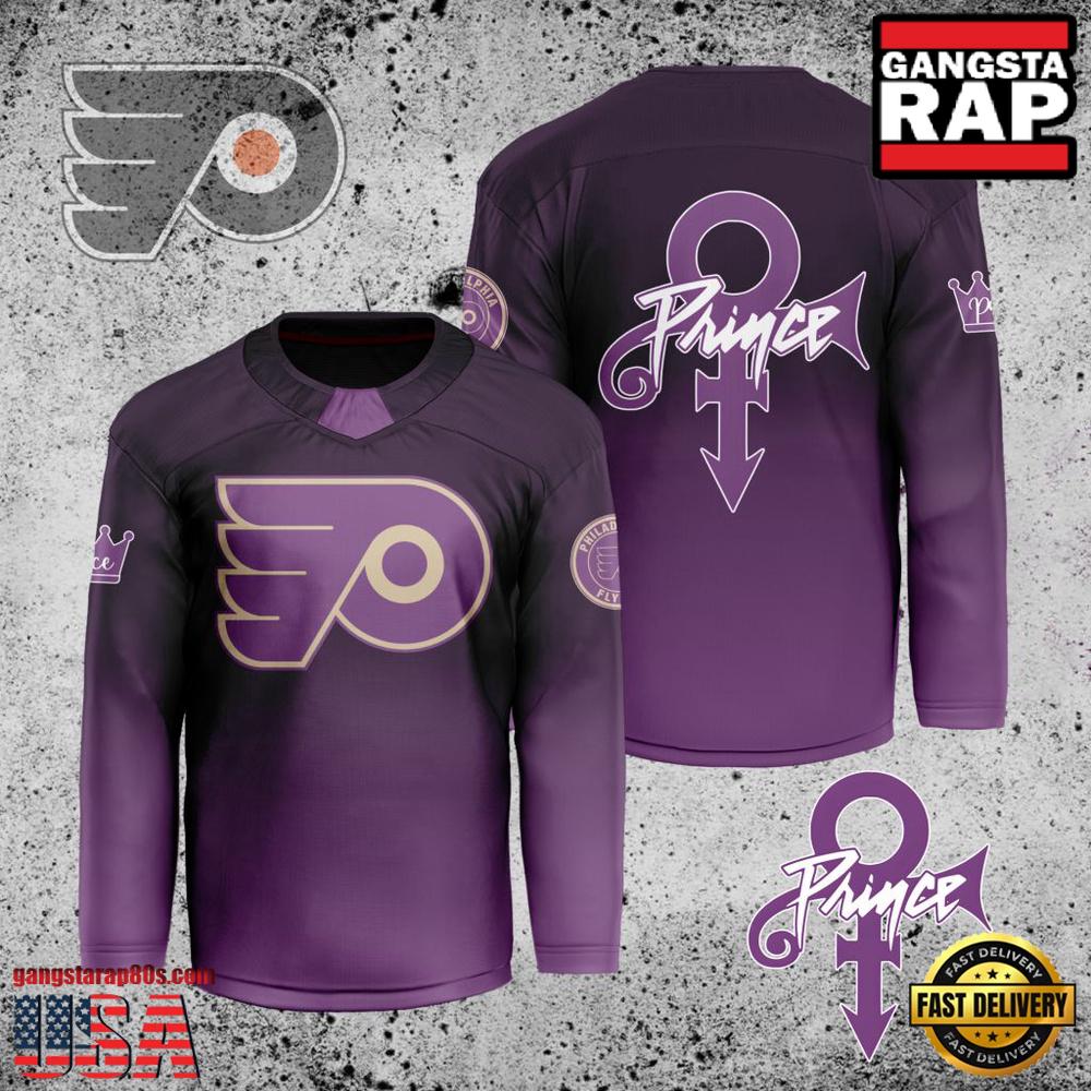 NHL Philadelphia Flyers Prince New Custom Hockey Jersey