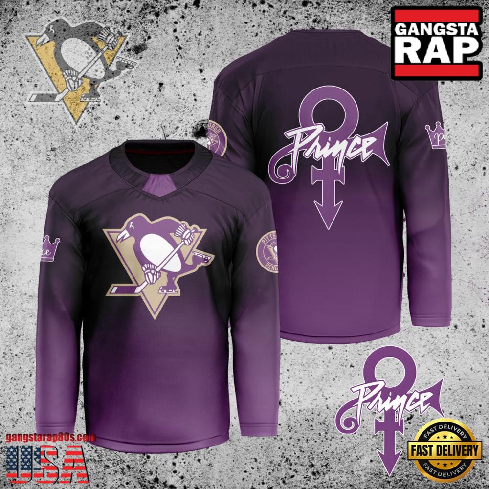NHL Pittsburgh Penguins Prince New Custom Hockey Jersey