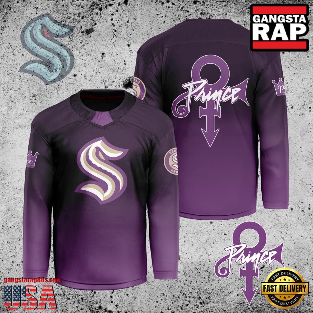 NHL Seattle Kraken Prince New Custom Hockey Jersey