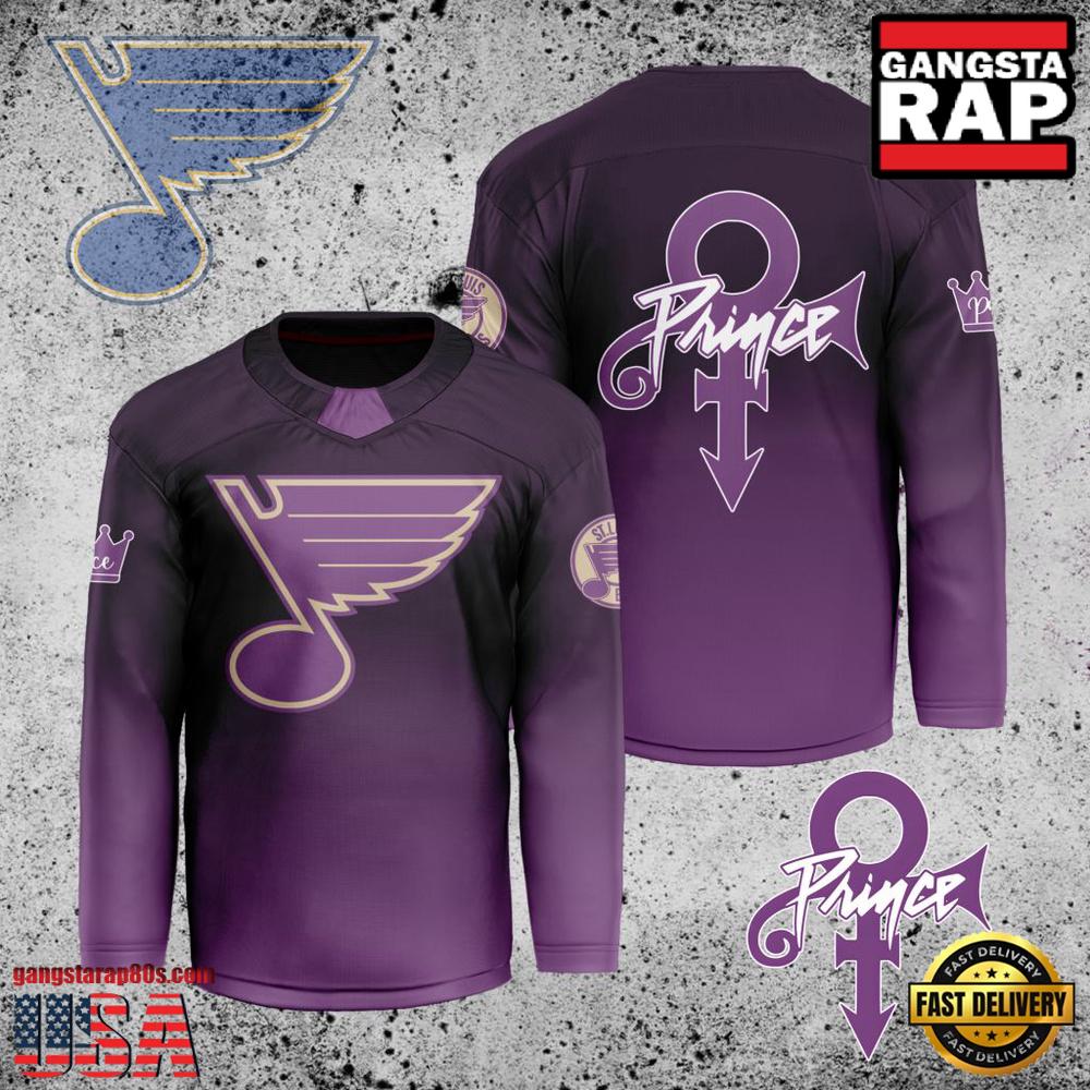 NHL St. Louis Blues Prince New Custom Hockey Jersey