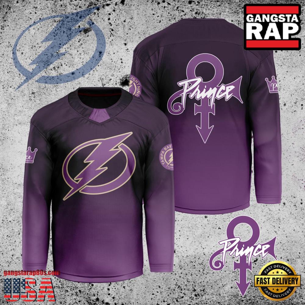 NHL Tampa Bay Lightning Prince New Custom Hockey Jersey