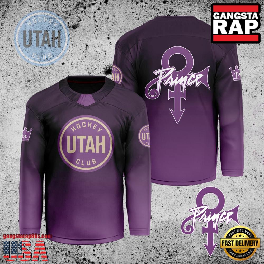NHL Utah Hockey Club Prince New Custom Hockey Jersey