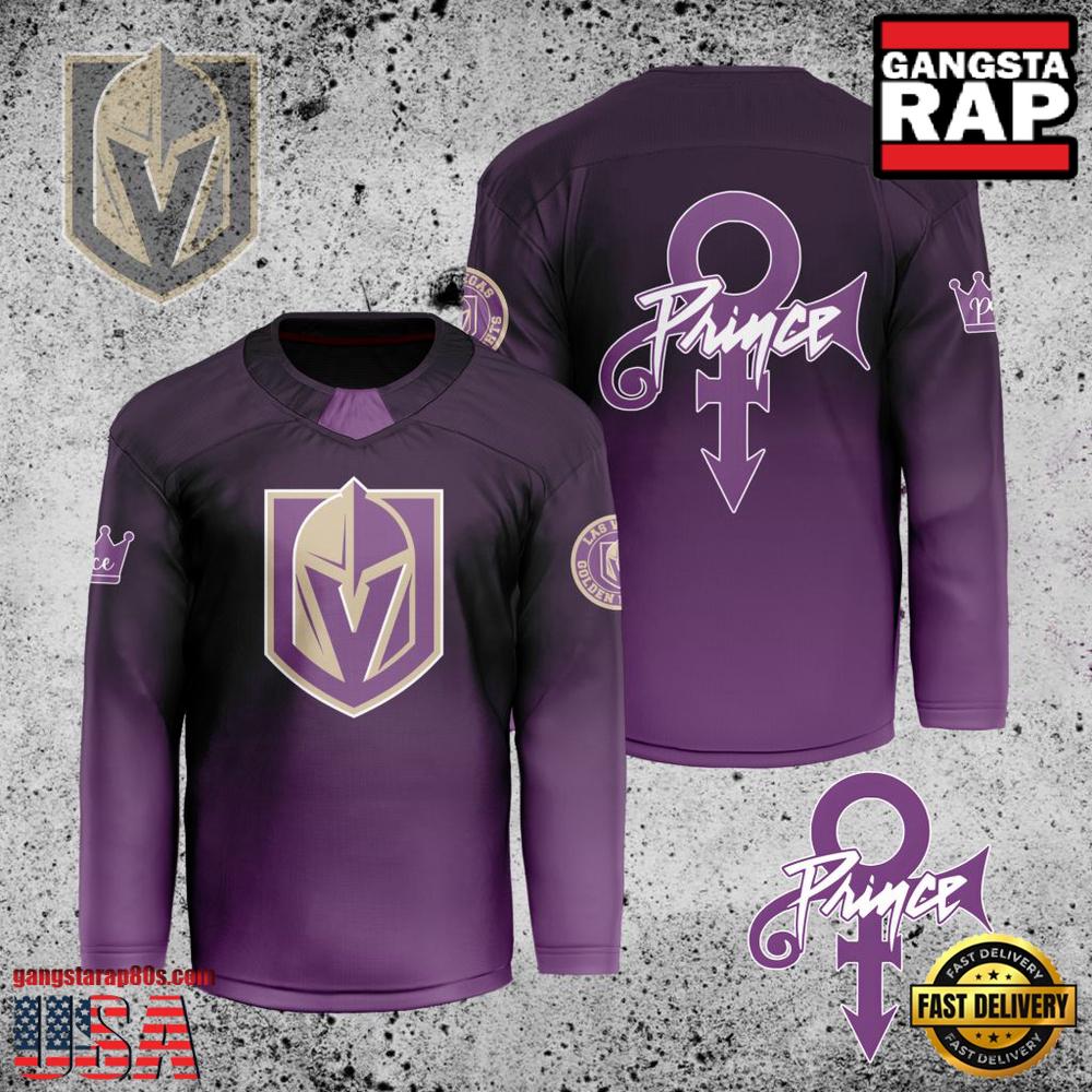 NHL Vegas Golden Knights Prince New Custom Hockey Jersey