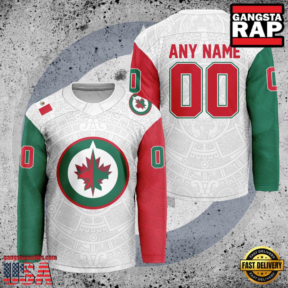 NHL Winnipeg Jets New Custom Hockey Jersey