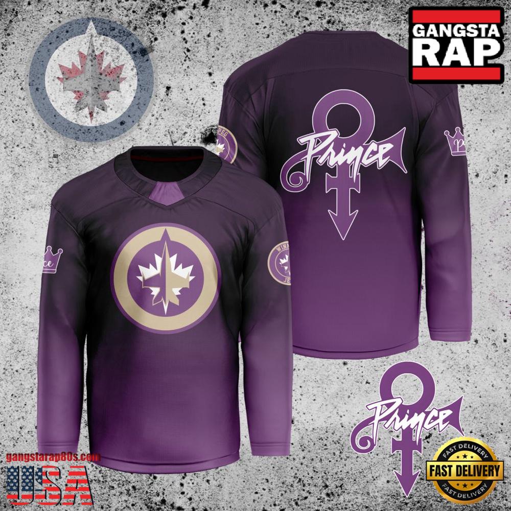 NHL Winnipeg Jets Prince New Custom Hockey Jersey