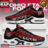 Ohio State Buckeyes Football Air Max Plus Shoes Running Sneakers 3 Ohio State Buckeyes Football Nike Air Max Plus