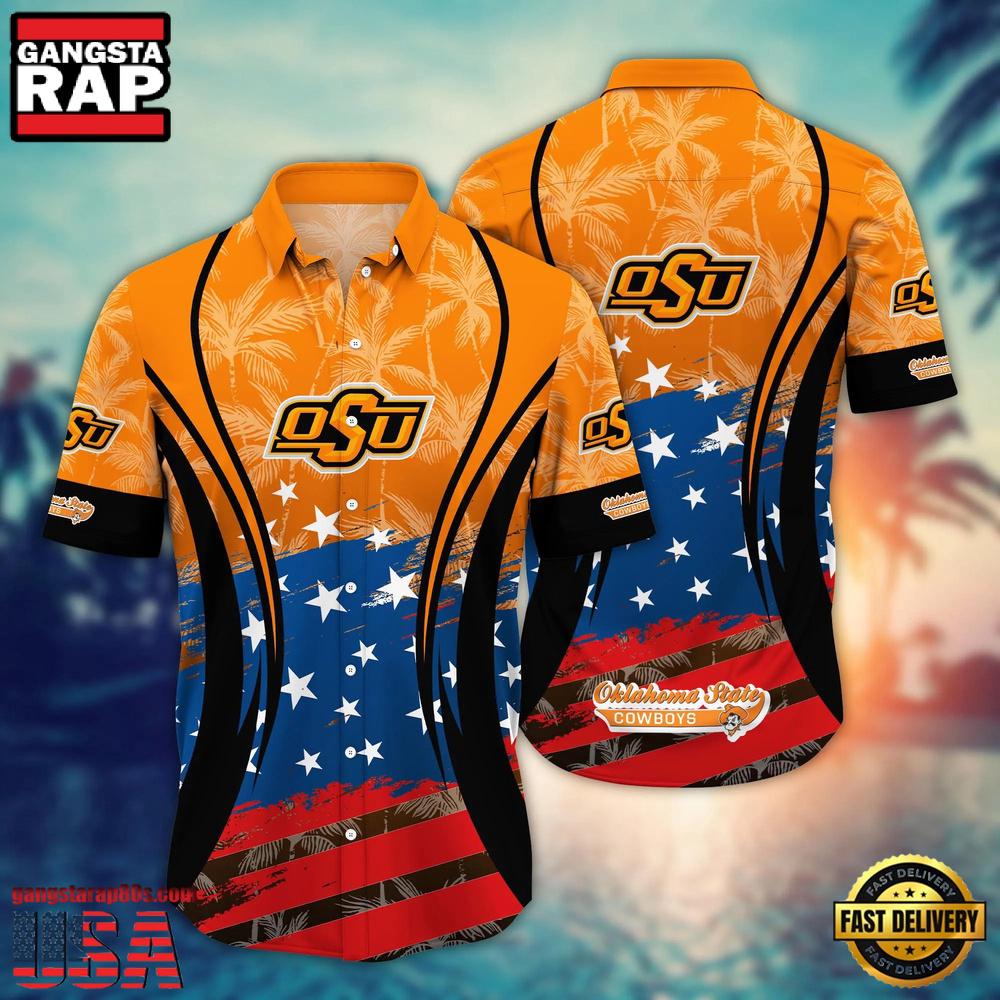 Oklahoma State Cowboys MLB Team Hawaiian Shirt Gift For Fans