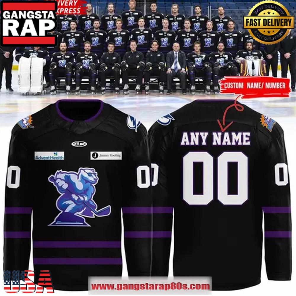 Orlando Solar Bears Youth Alternate 2025 Special Edition Hockey Jersey Orlando Solar Bears Youth Alternate 2025 Special Edition Hockey Jersey