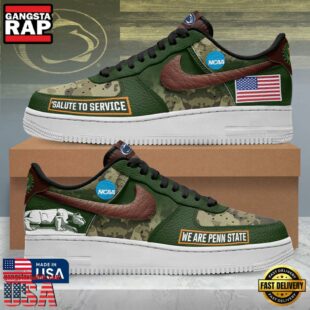 Penn State Nittany Lions Salute To Service Air Force 1 Shoes