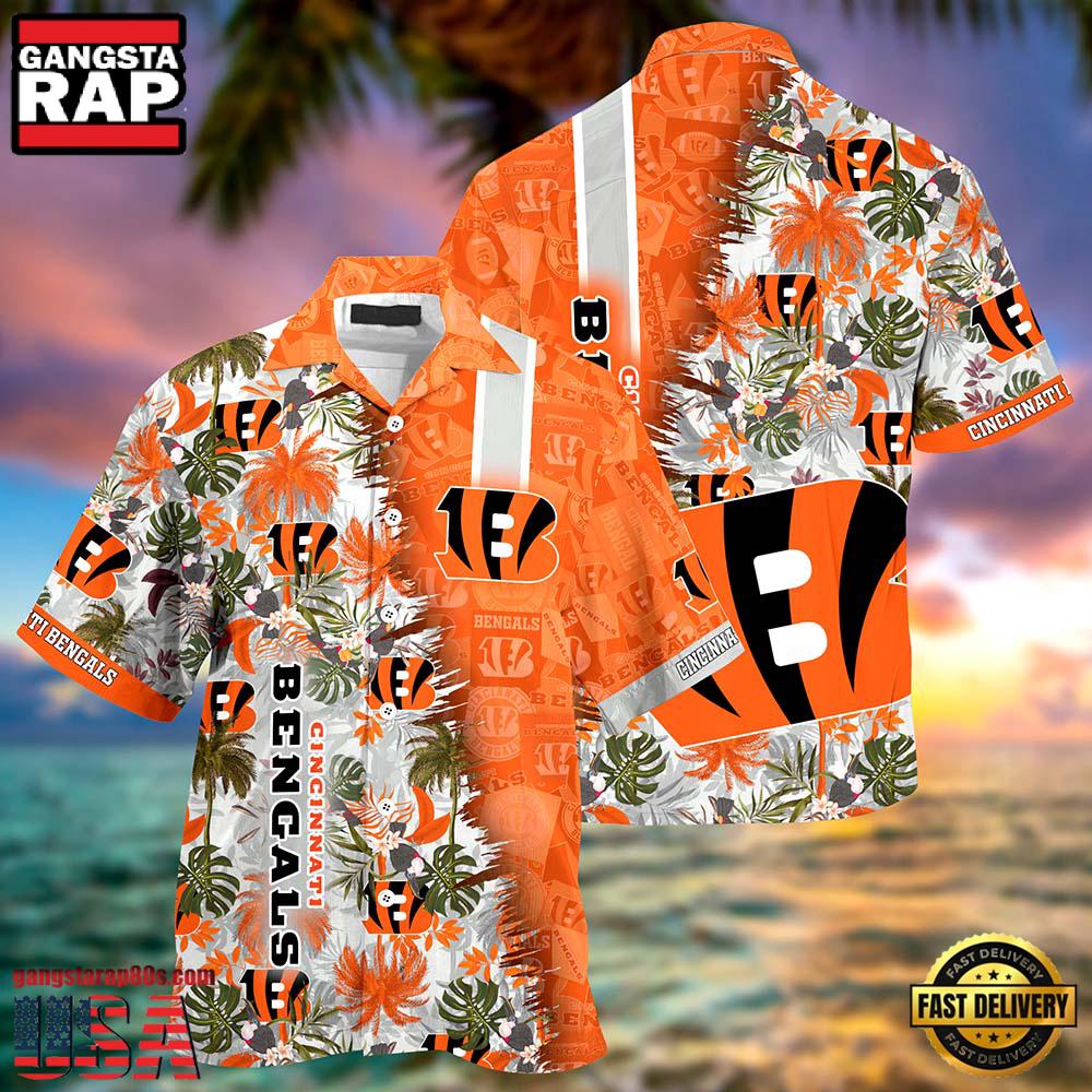Personalized Cincinnati Bengals NFL Hawaiian Shirt