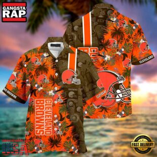 Personalized Cleveland Browns NFL Hawaiian Shirt