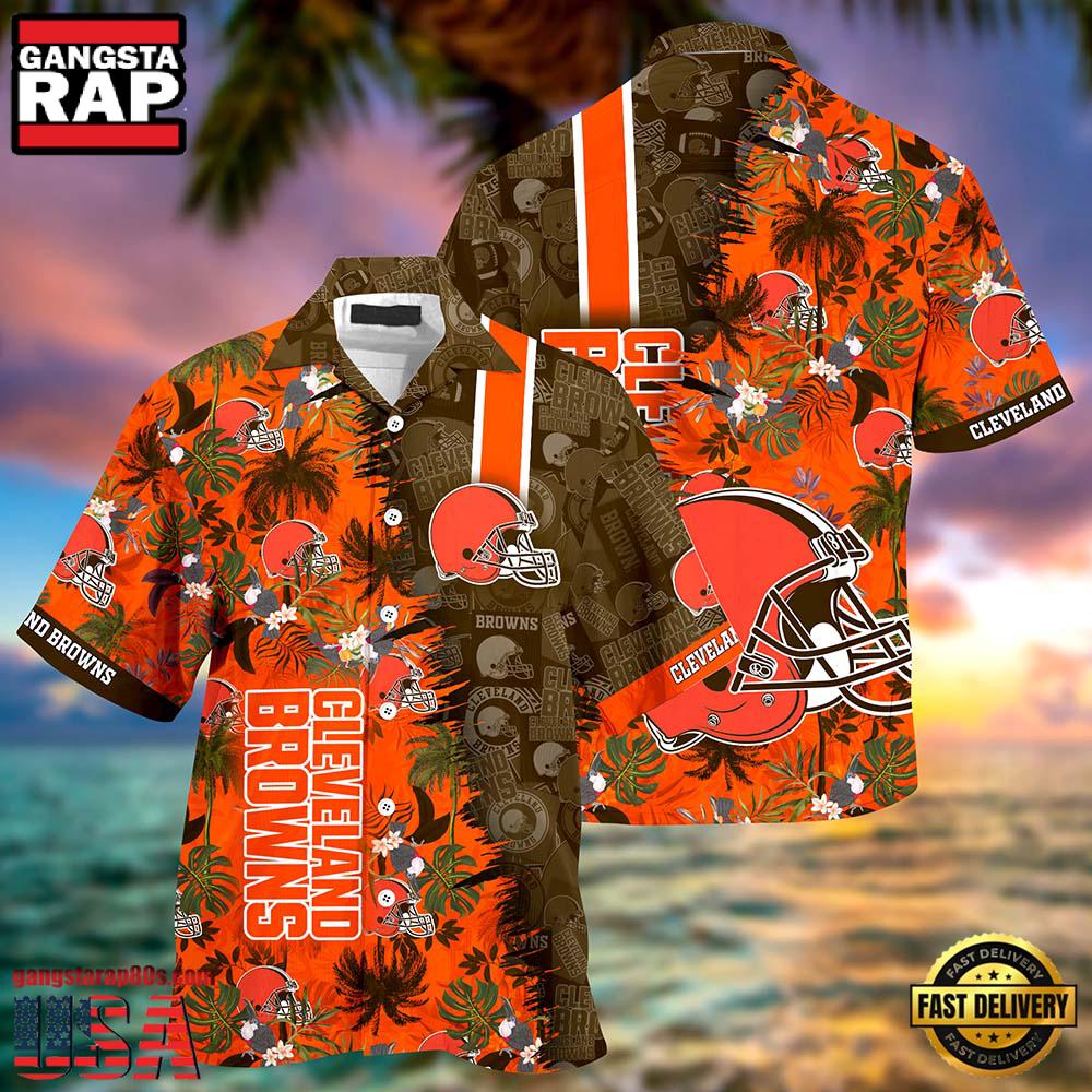 Personalized Cleveland Browns NFL Hawaiian Shirt