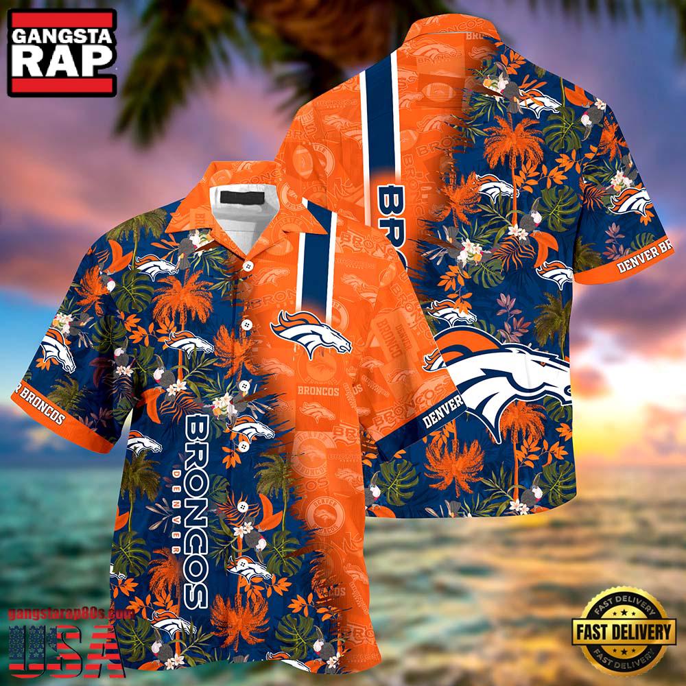 Personalized Denver Broncos NFL Hawaiian Shirt