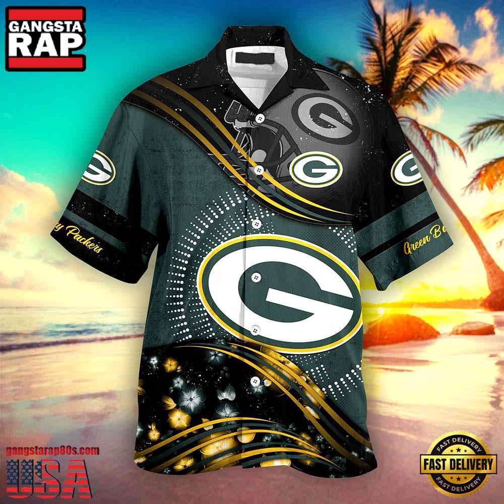 Personalized Green Bay Packers NFL Hawaiian Shirt
