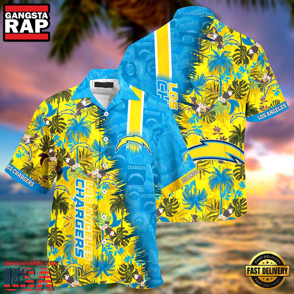 Personalized Los Angeles Chargers NFL Hawaiian Shirt
