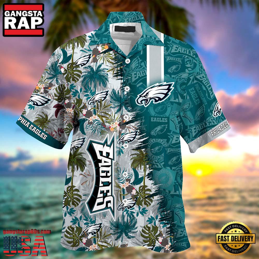 Personalized Philadelphia Eagles NFL Hawaiian Shirt