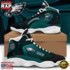 NFL Philadelphia Eagles New Design Air Jordan 13 Running Sneakers Shoes 3 Philadelphia Eagles NFL Air Jordan 13 Shoes Gift For Men Women